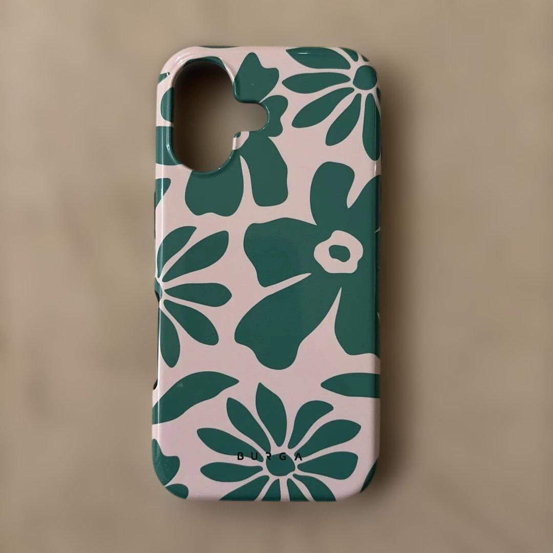 BURGA フラワー柄 iPhone17ケース