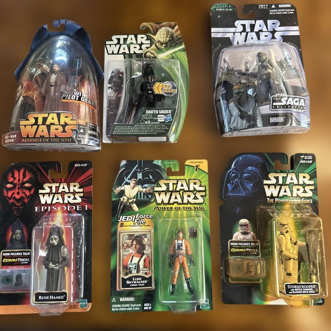 スターウォーズ　ベーシック　フィギュア 6体セット　個別販売はご遠慮ください