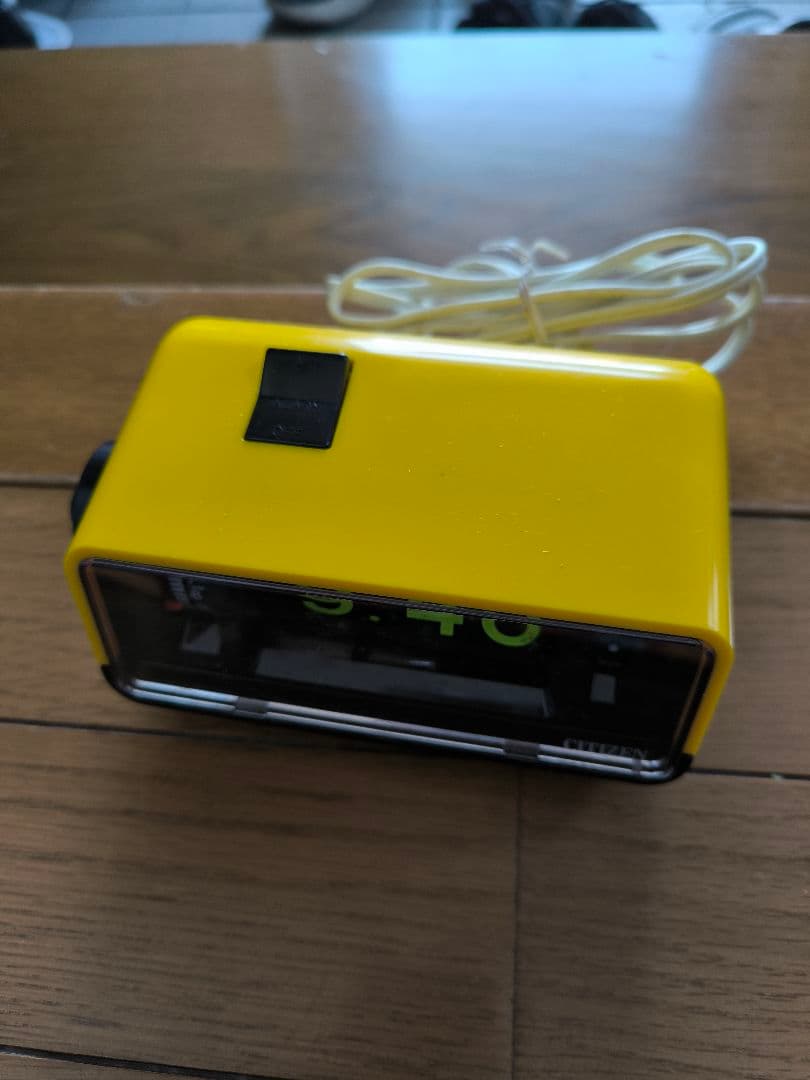 【新品未使用】CITIZEN シチズン 目覚まし時計 パタパタ時計 1980年代