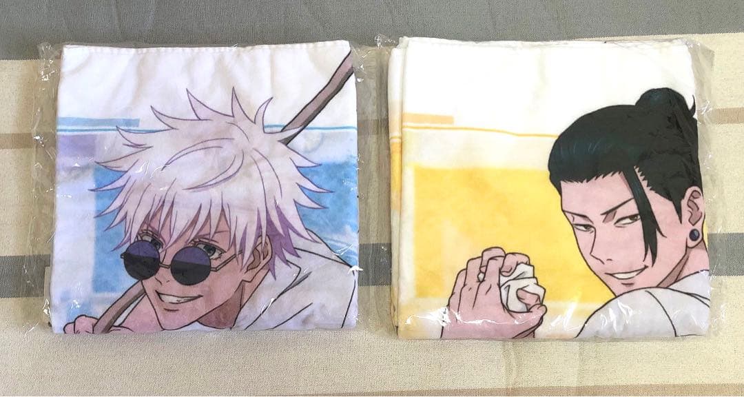 呪術廻戦 ビッグタオル 五条 夏油 2点セット