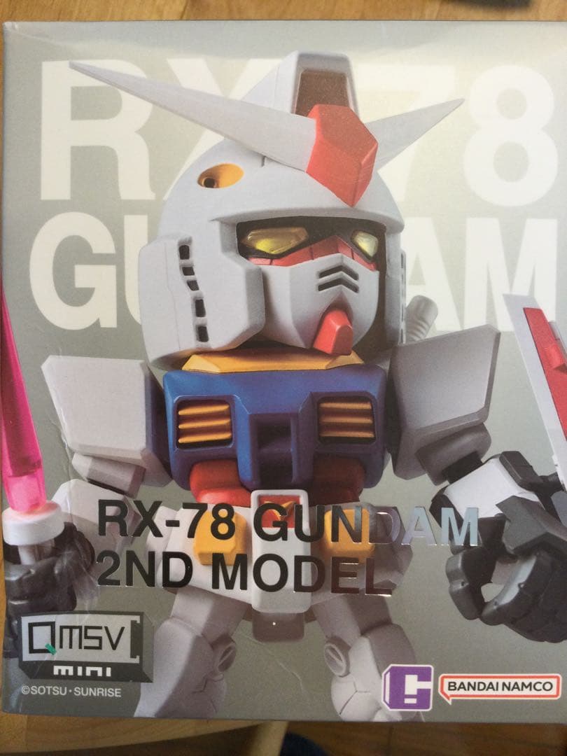 【シークレット】QMSV mini RXー78ー2ガンダム(グリッターブルー）