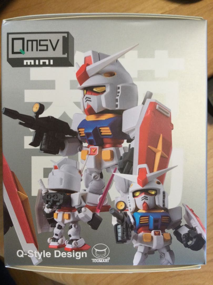 【シークレット】QMSV mini RXー78ー2ガンダム(グリッターブルー）