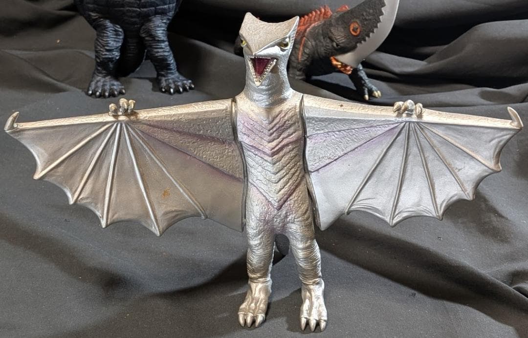 昭和ガメラ＆ギロン＆宇宙ギャオス（セガ・エクスプラス）ソフビフィギュア３体セット