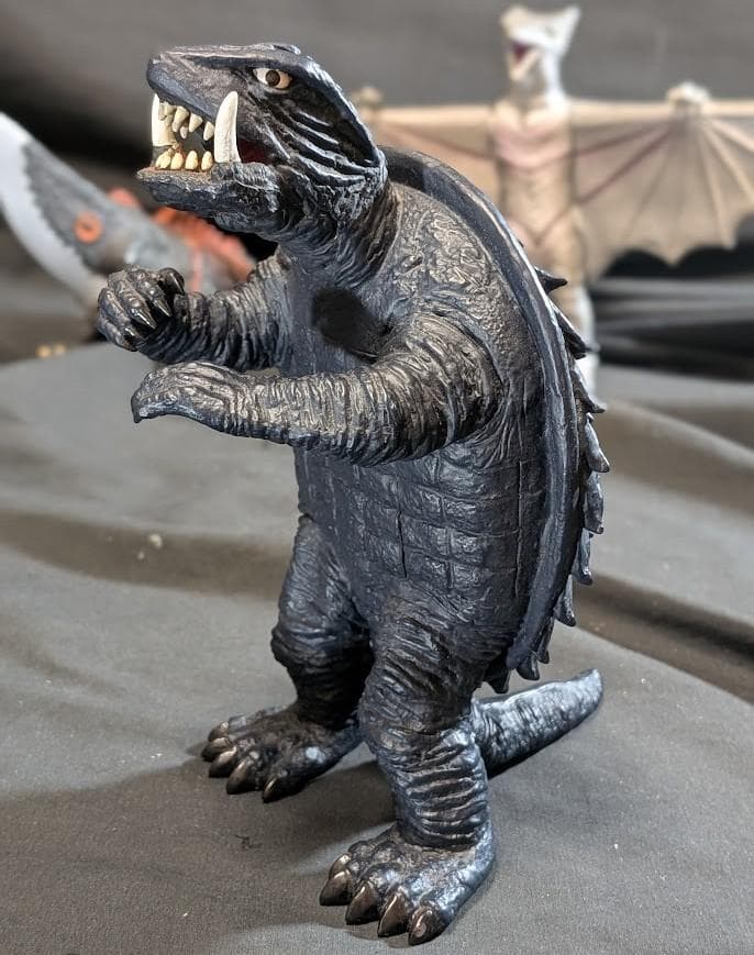 昭和ガメラ＆ギロン＆宇宙ギャオス（セガ・エクスプラス）ソフビフィギュア３体セット