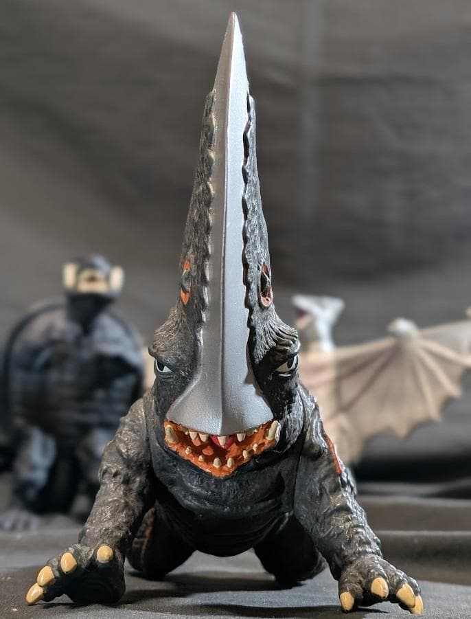 昭和ガメラ＆ギロン＆宇宙ギャオス（セガ・エクスプラス）ソフビフィギュア３体セット