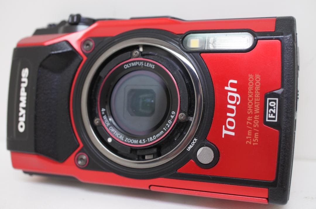 OLYMPUS TOUGH STYLUS TG-5 レッド（本体のみ）電源入らず