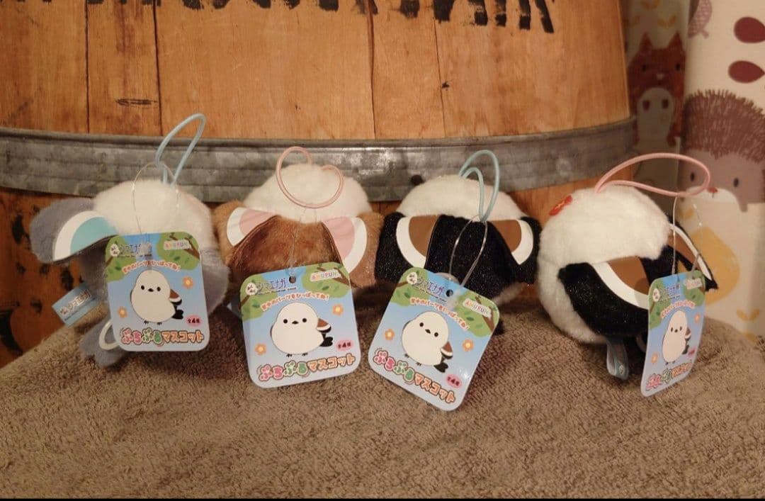 ふくふくシマエナガ ぷちぷるマスコット コンプリート