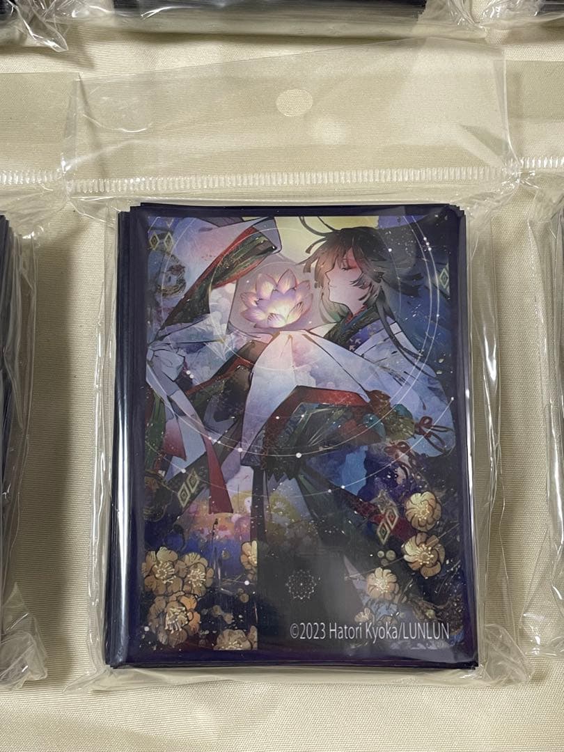 【新品未開封】匈歌ハトリ オリジナルスリーブ(夜空・青) 初版 80枚6セット