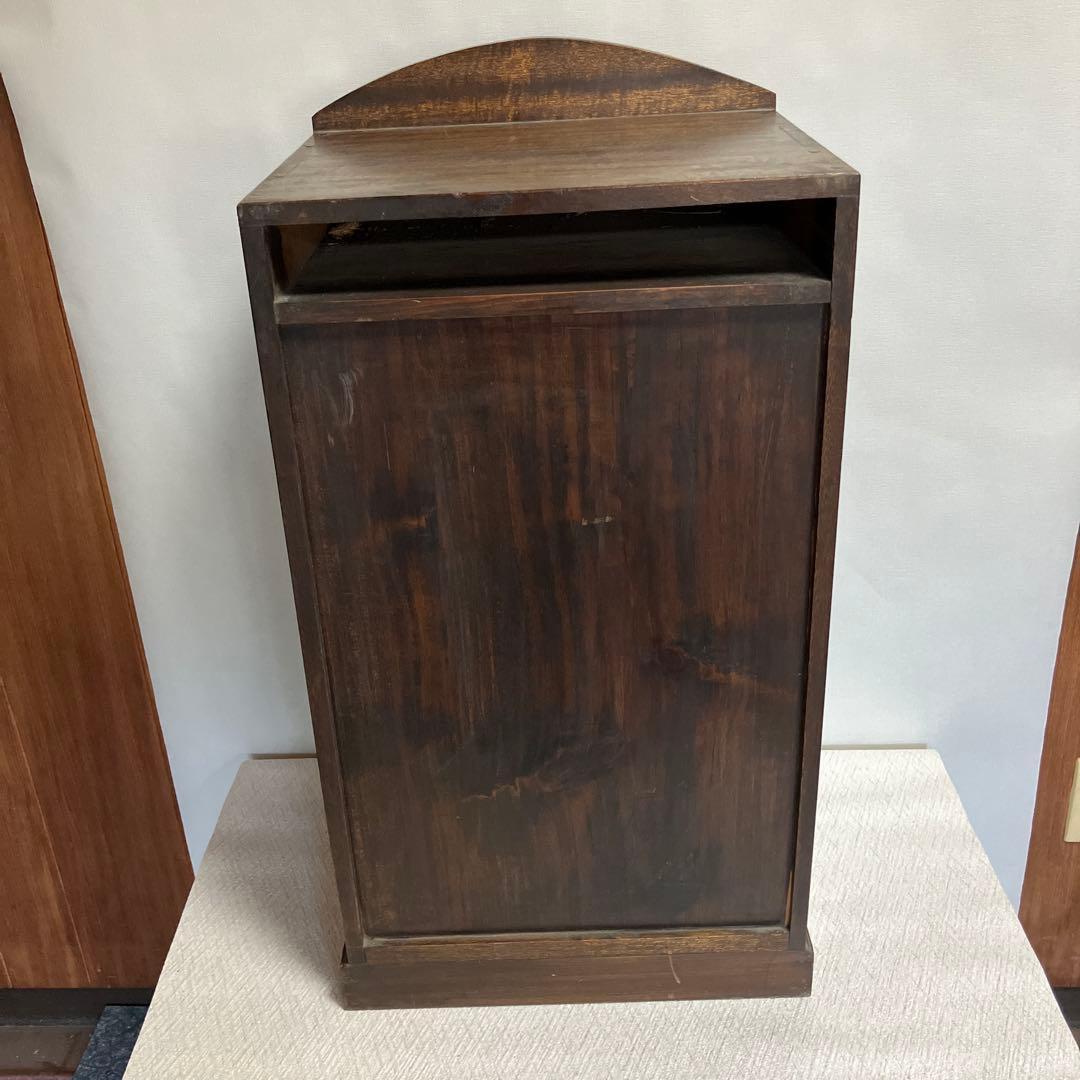 レトロ染粉販売陳列棚