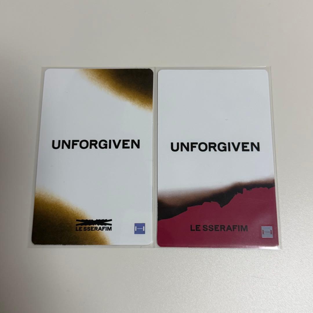 LE SSERAFIM ルセラ UNFORGIVEN ラキドロ トレカ ウンチェ