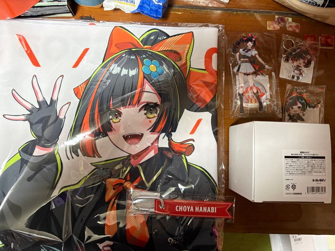 ぶいすぽっ 蝶屋はなび 応援セット 誕生日 周年記念 Tシャツ アクスタ