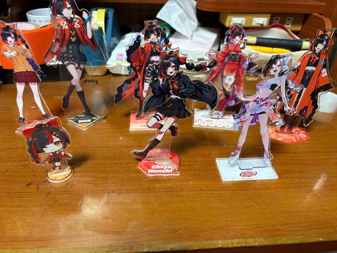 ぶいすぽっ 蝶屋はなび 応援セット 誕生日 周年記念 Tシャツ アクスタ