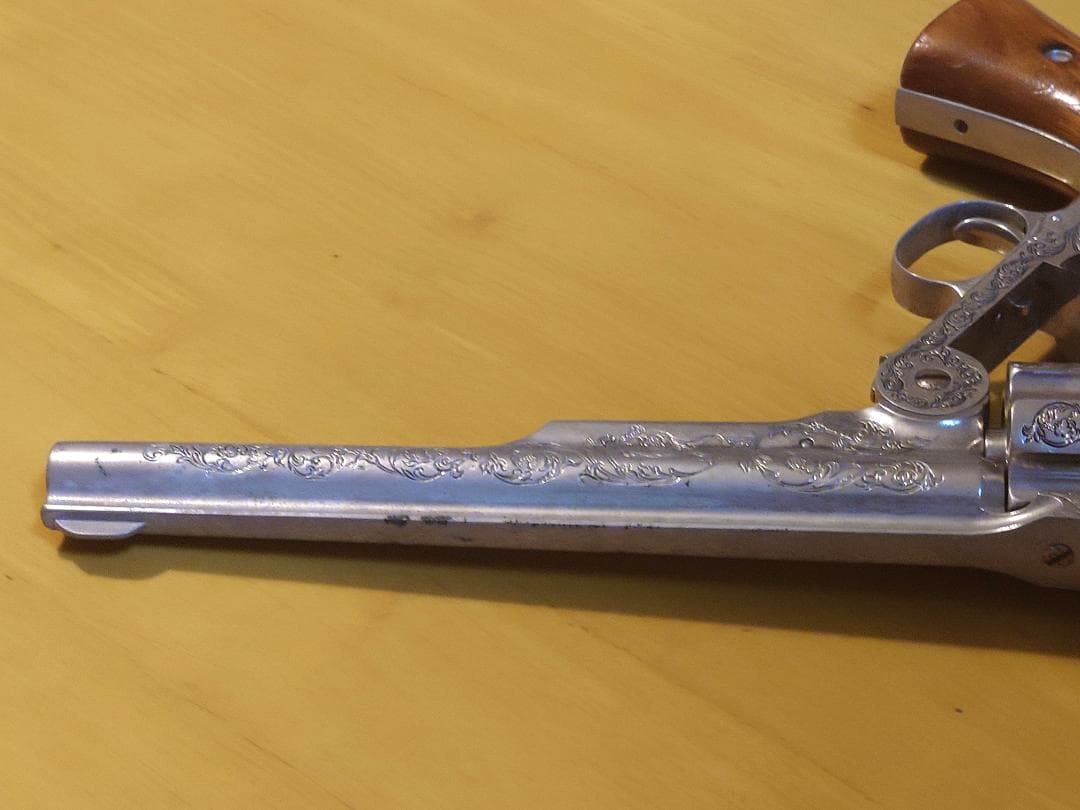 フランクリンミント　ワイアットアープモデル44リボルバー中折れ式観賞用