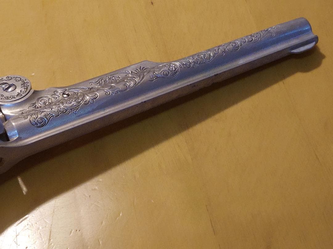 フランクリンミント　ワイアットアープモデル44リボルバー中折れ式観賞用