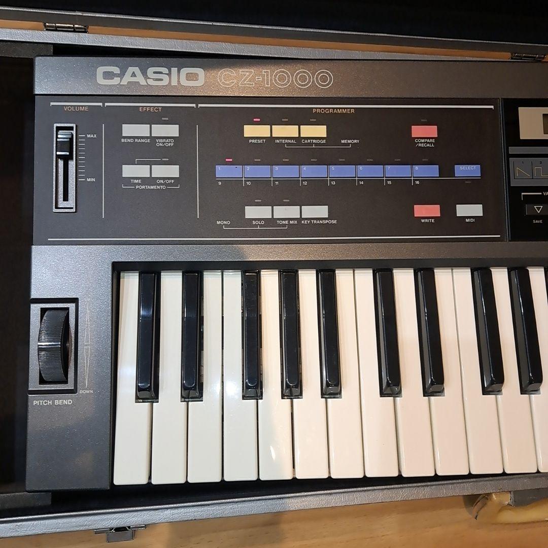 [希少]CASIO カシオ　cz-1000 デジタルシンセサイザー　49鍵盤