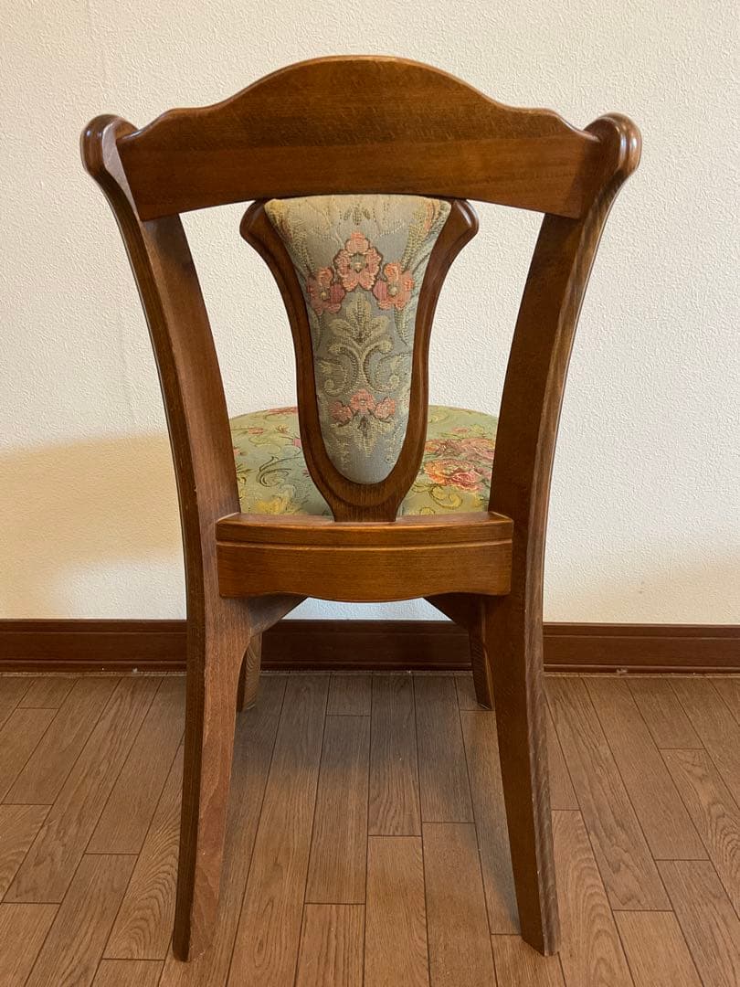 松坂屋購入品 三面鏡の椅子 ヴィンテージ家具