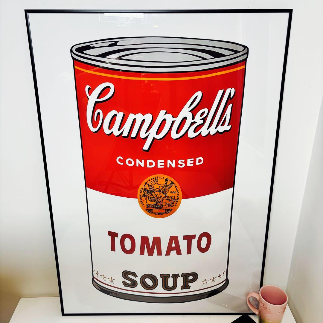 【ポスター】アンディ ウォーホル  キャンベルのスープ缶①(A1サイズ)