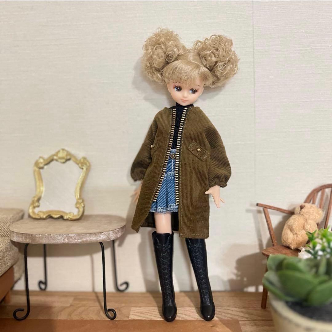 4399 ゆみのすけ　リカちゃん　服　ハンドメイド　22cmドール服