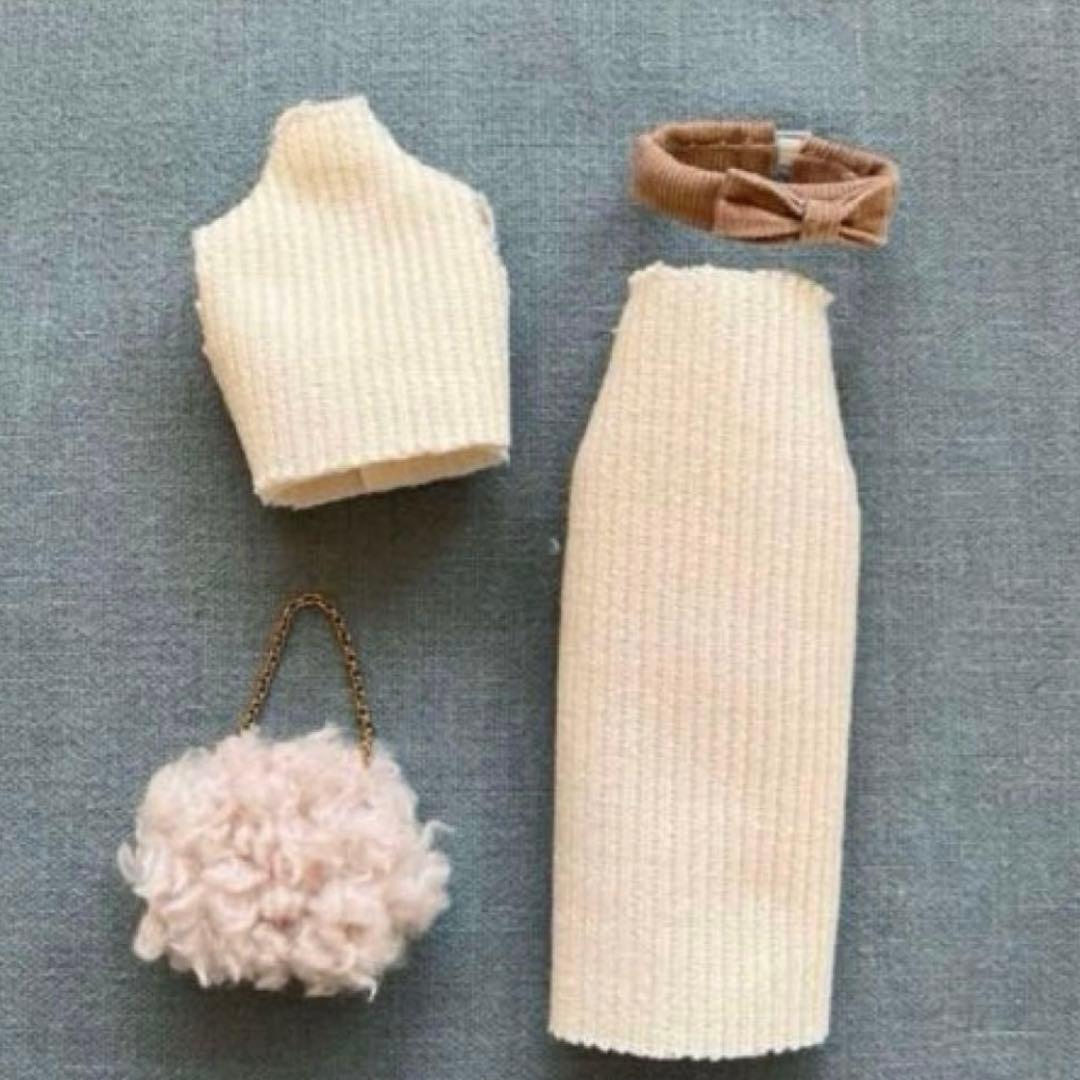 4399 ゆみのすけ　リカちゃん　服　ハンドメイド　22cmドール服