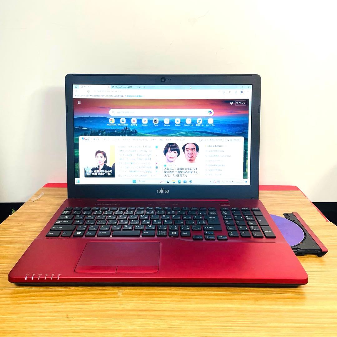 美麗　初心者安心★設定済すぐ使えるSSD256ギガWin11オフィスDVD