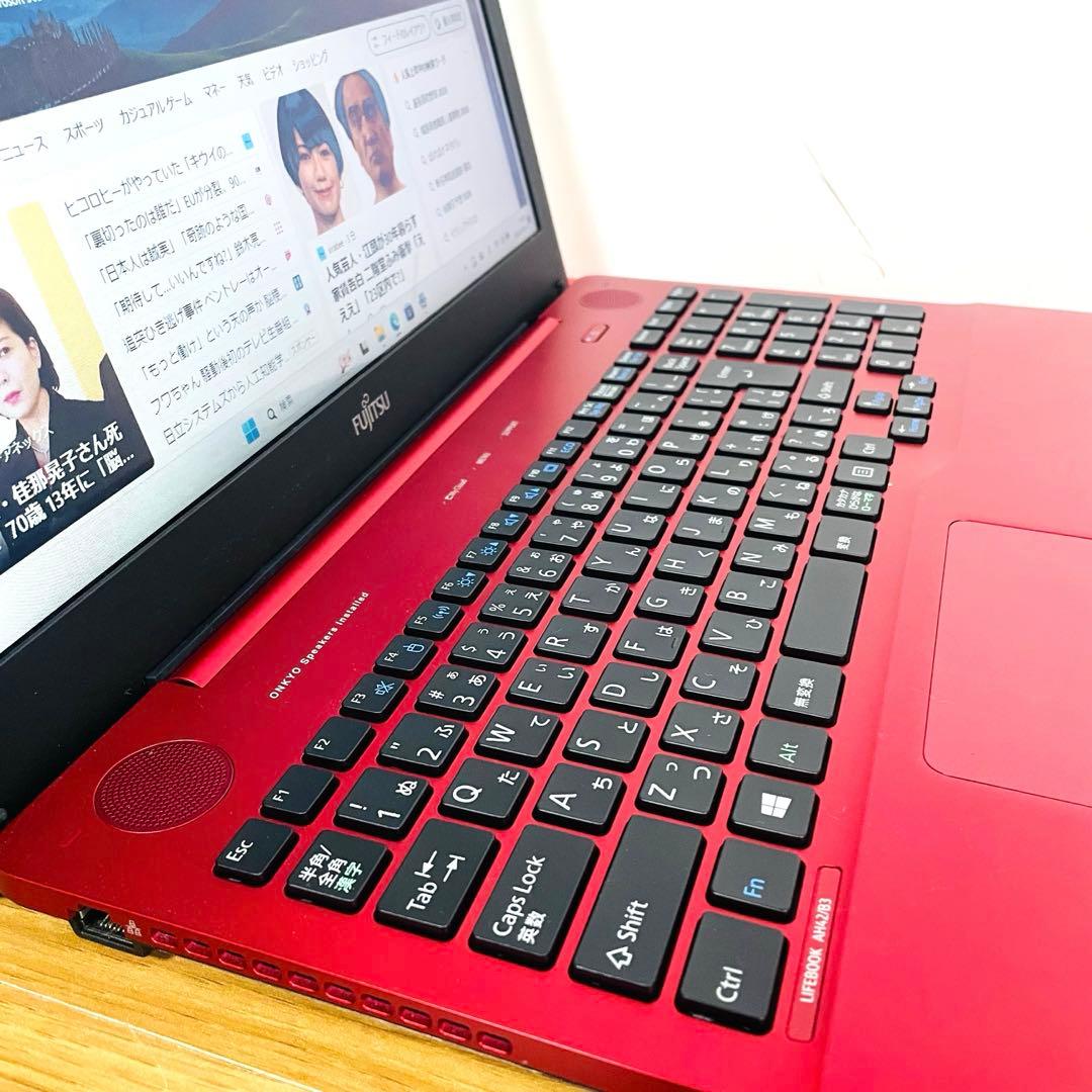 美麗　初心者安心★設定済すぐ使えるSSD256ギガWin11オフィスDVD