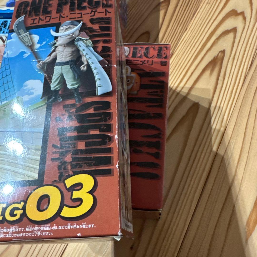 ワンピース MEGA ワールドコレクタブル　未開封　箱傷　メガワーコレ