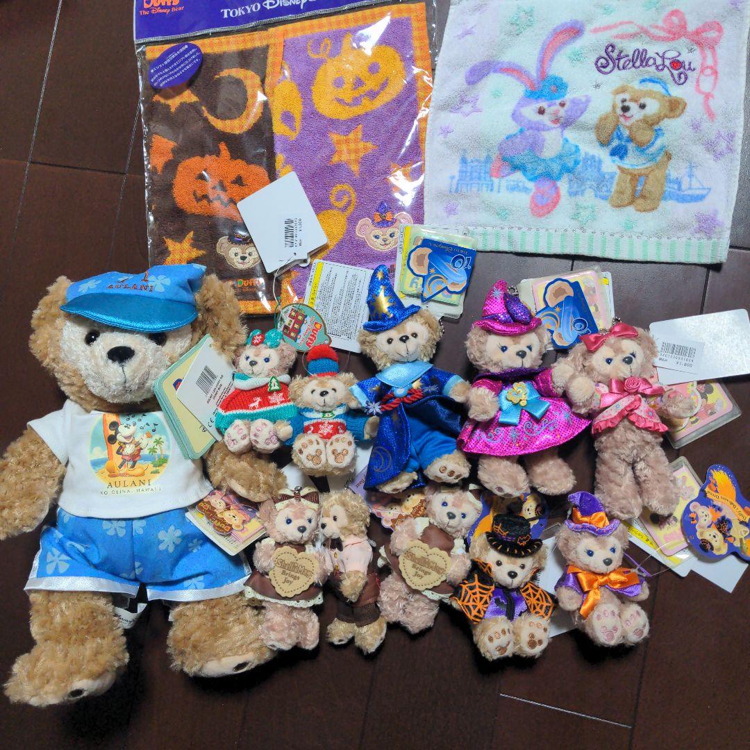 ディズニー　ダッフィー　シェリーメイ　ぬいぐるみ　ぬいば　タオル　ディズニーシー