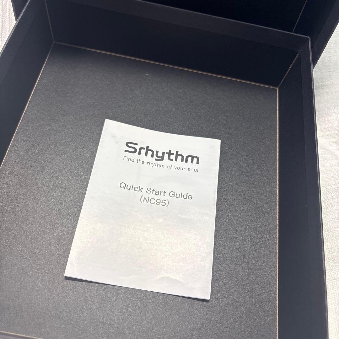 Srhythm ワイヤレスヘッドホン ブラック
