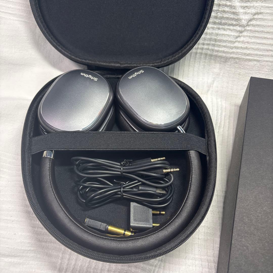 Srhythm ワイヤレスヘッドホン ブラック