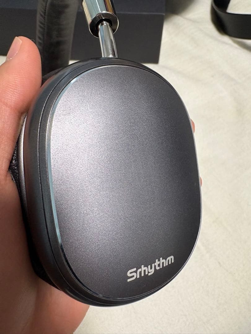 Srhythm ワイヤレスヘッドホン ブラック