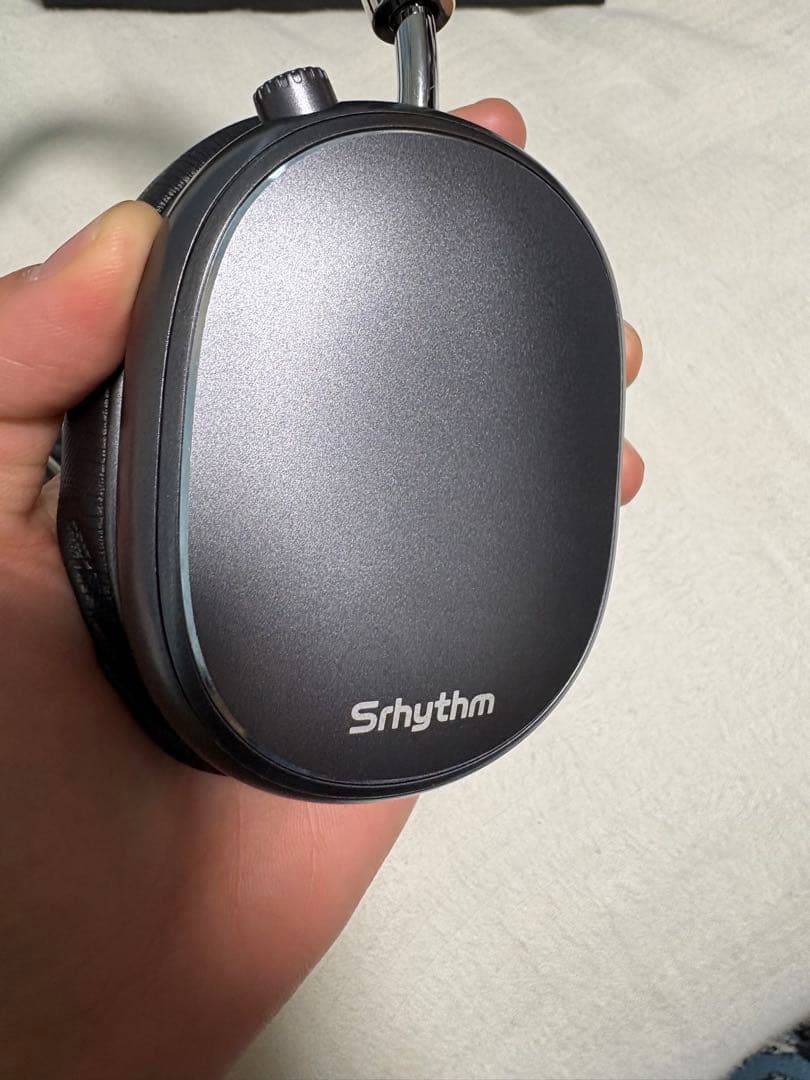 Srhythm ワイヤレスヘッドホン ブラック