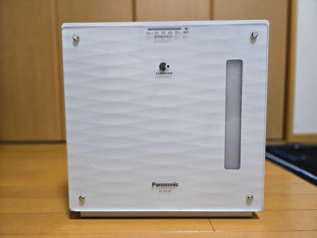 【Panasonicパナソニック】ナノイー搭載気化式加湿器 FE-KXU07