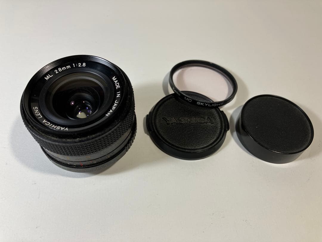 ヤシカレンズ　YASHICA ML f=2.8 28mm 　Y/Cマウント