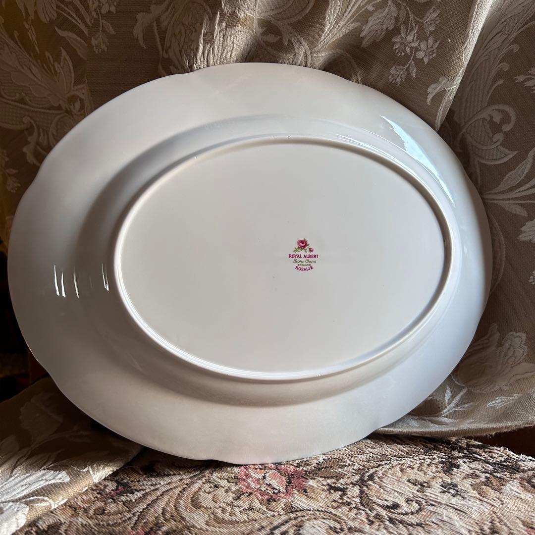 英国製　ROYL  【Rosalie】オーバルプラター