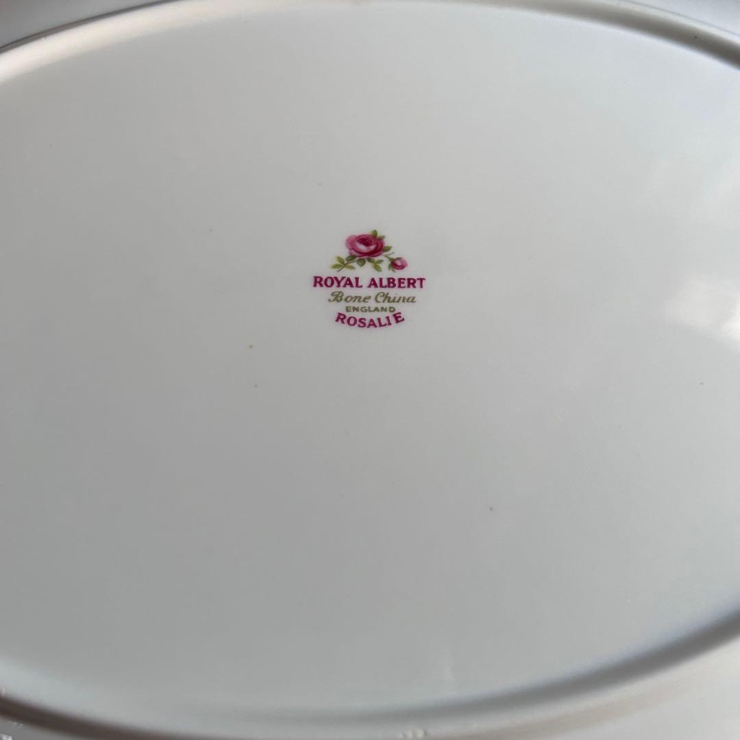 英国製　ROYL  【Rosalie】オーバルプラター