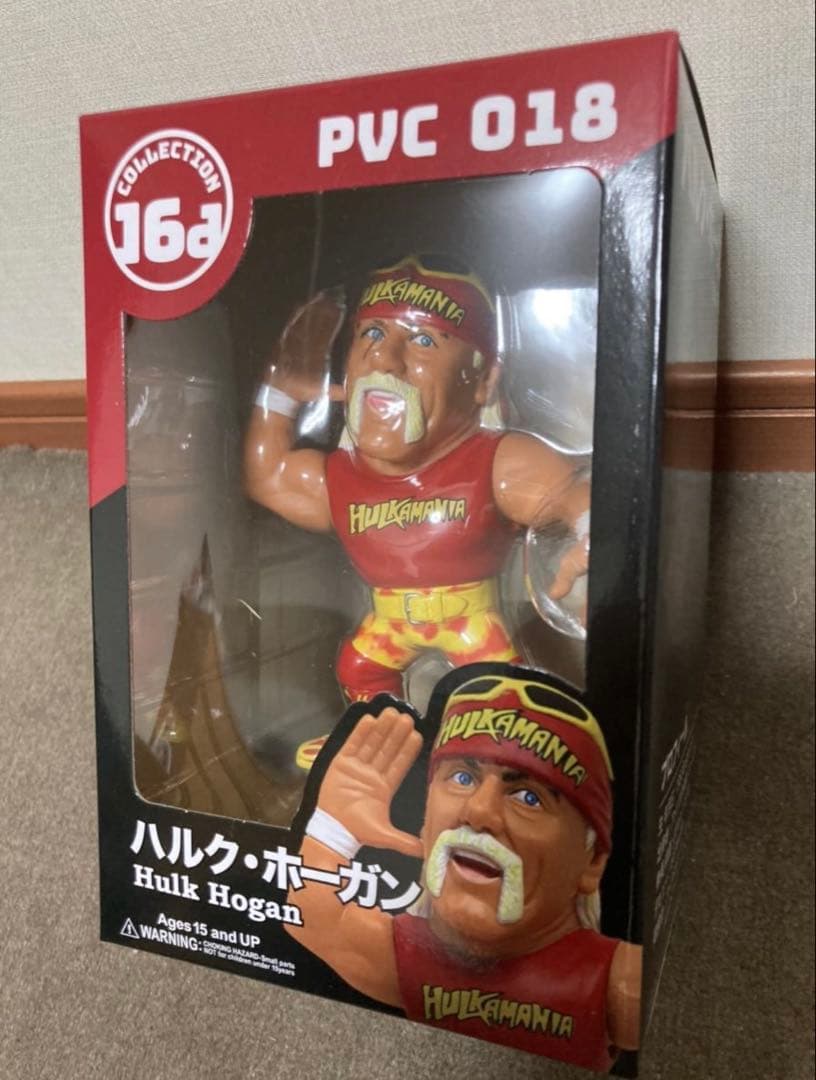 16dソフビコレクション ★超人ハルク・ホーガン WWE ジュウロクホウイhao