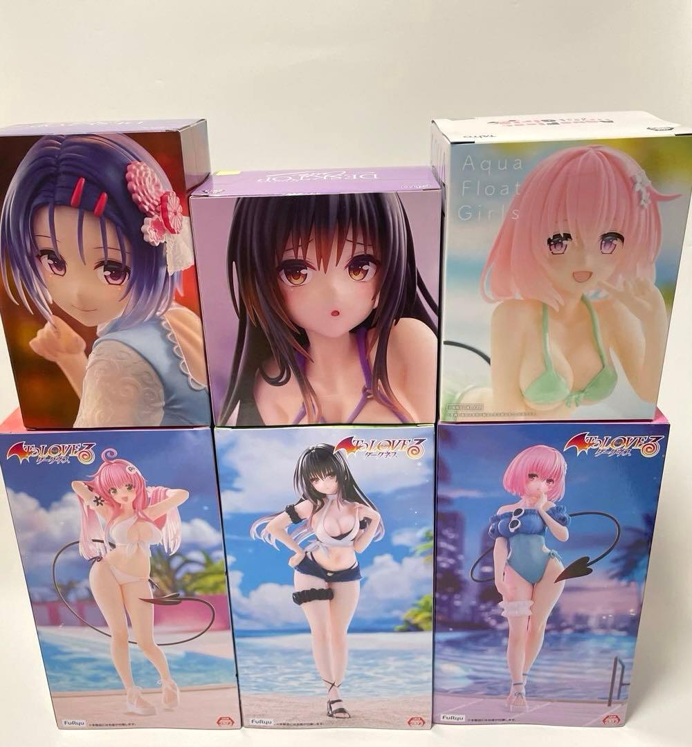 To LOVEる ダークネス フィギュア 6個ララ モモ 古手川唯 西連寺春菜③