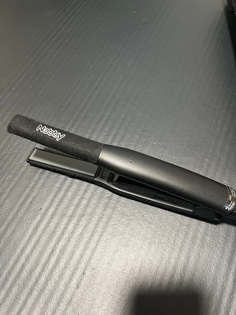 Nobby ストレートヘアアイロン ブラック 収納ケース付き