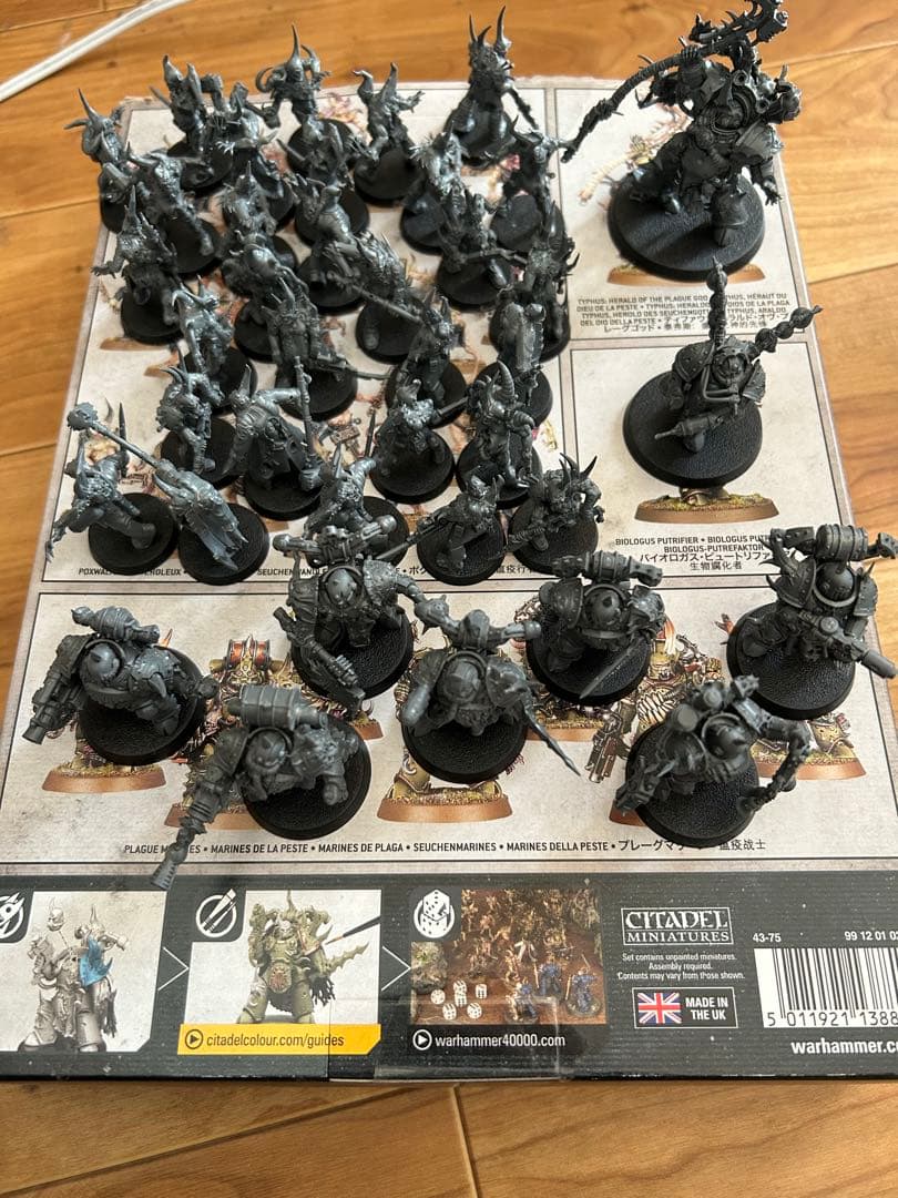 Warhammer コンバットパトロール　デスガード 9・10版　組み立て済み