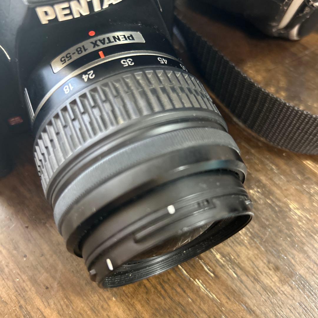 デジタル一眼レフカメラ ペンタックス K-m 18-55 レンズセット