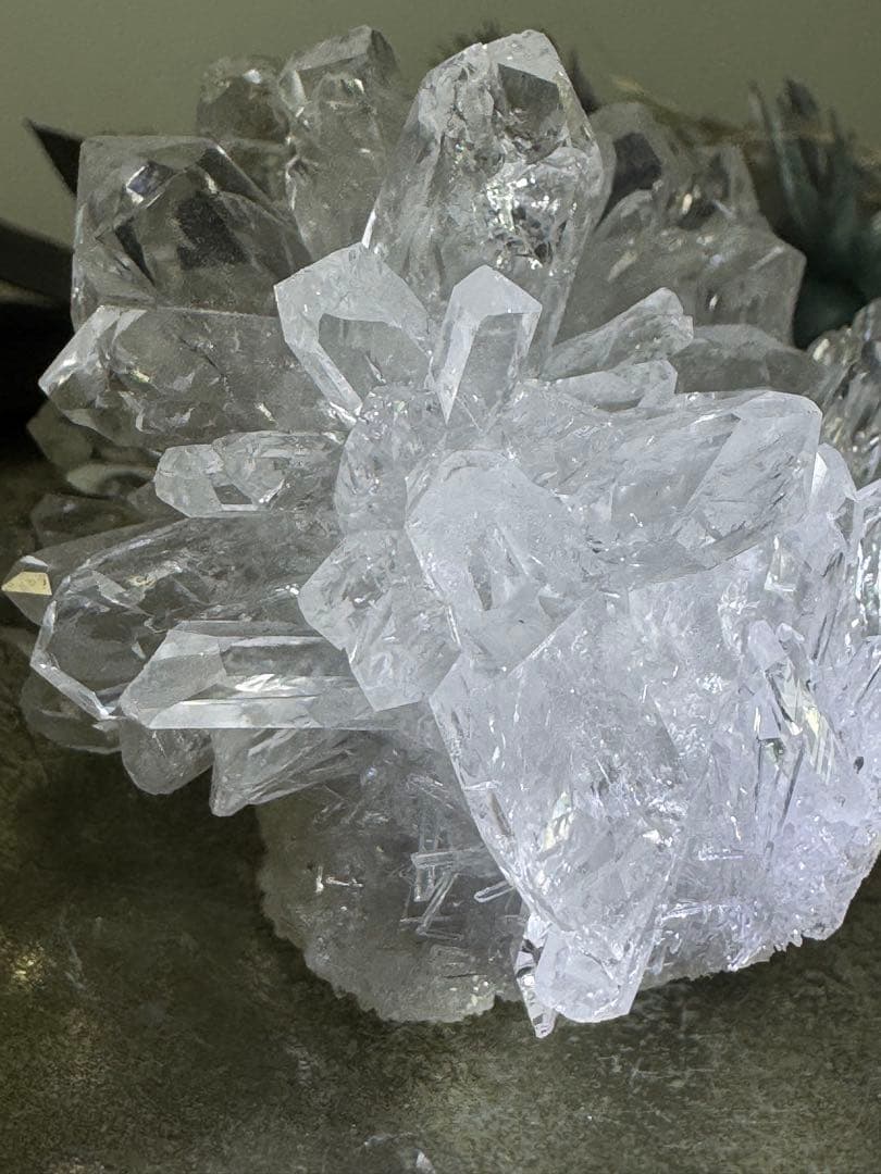 菊花水晶クラスター　ロゼッタ　ロゼット様