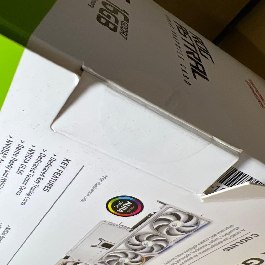 新品未開封ASUS ROG-ASTRAL-RTX5080-016G-WHITE