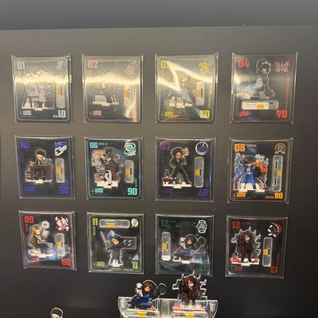 リンバスカンパニー　韓国ポップアップ限定　ハムハムパンパン　シンクレア　アクスタ