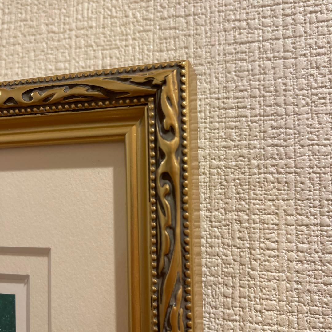 横山真弥 版画（アーカイバル） 3びきのくまさん…ある日のお客さま 7808