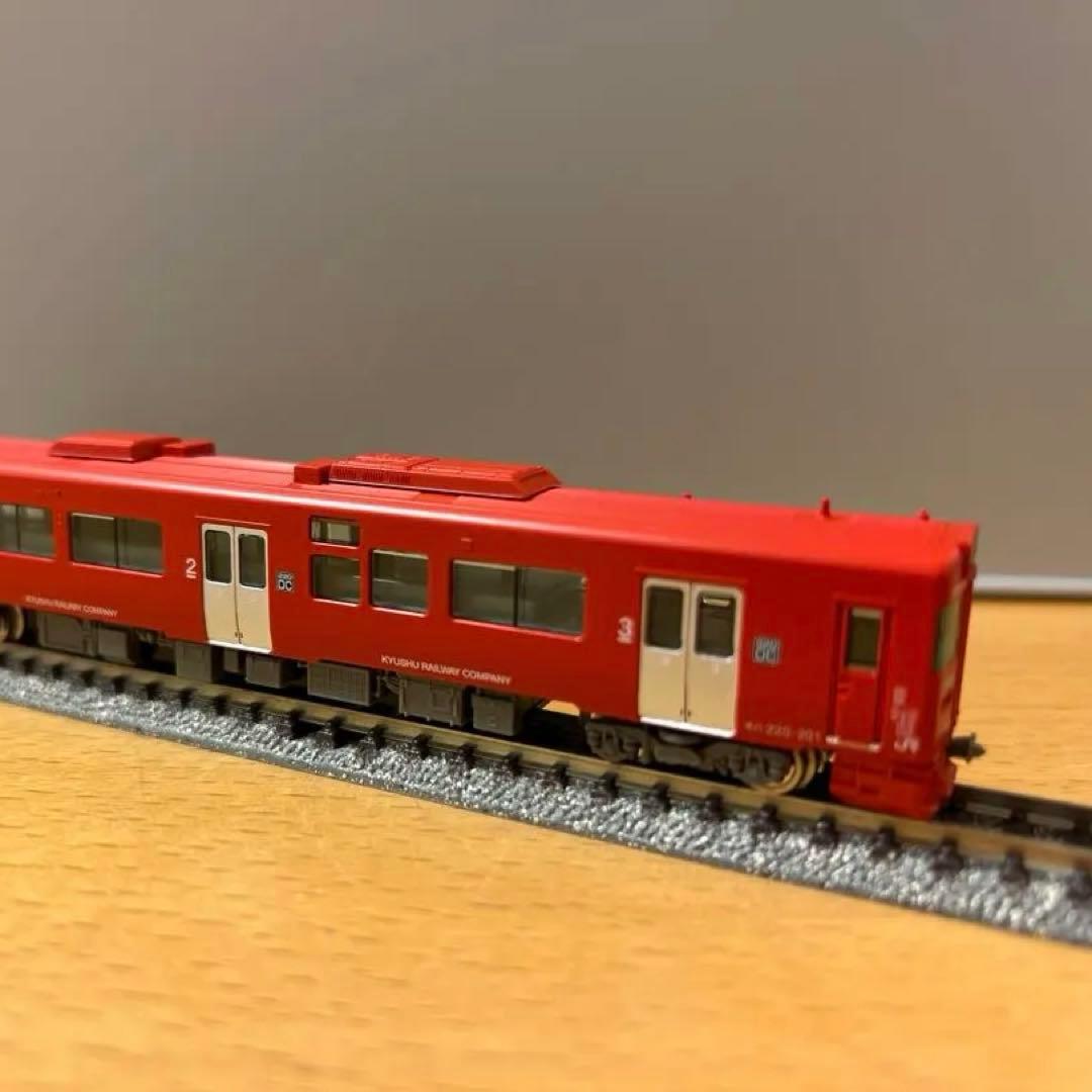 グリーンマックスJRキハ220形200番台 Nゲージ完成品 3両セット