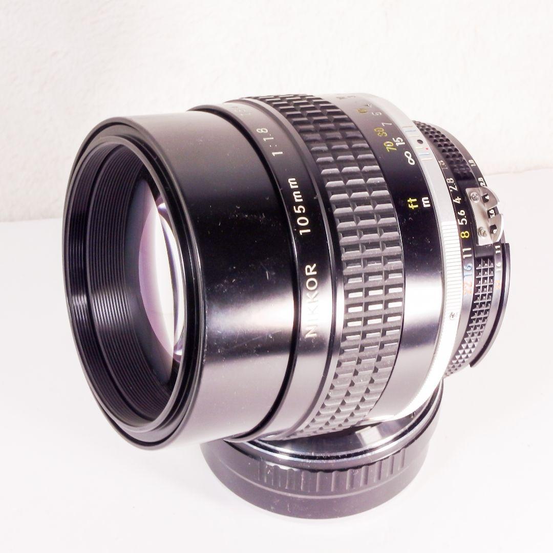 実用完動品 ニコン Nikon Ai-S Nikkor 105mm f1.8