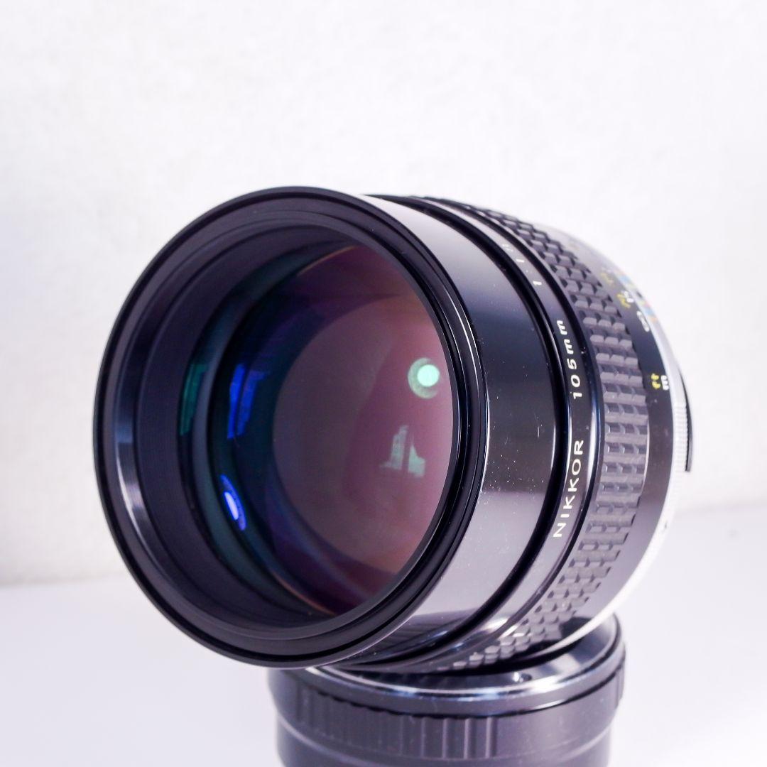 実用完動品 ニコン Nikon Ai-S Nikkor 105mm f1.8