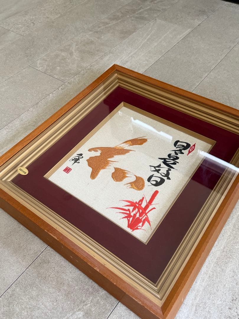 j*k様 高級金糸織り 和風アート作品