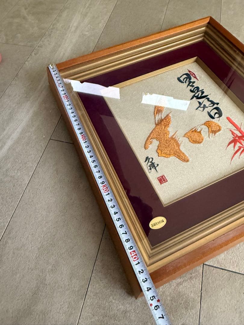 j*k様 高級金糸織り 和風アート作品