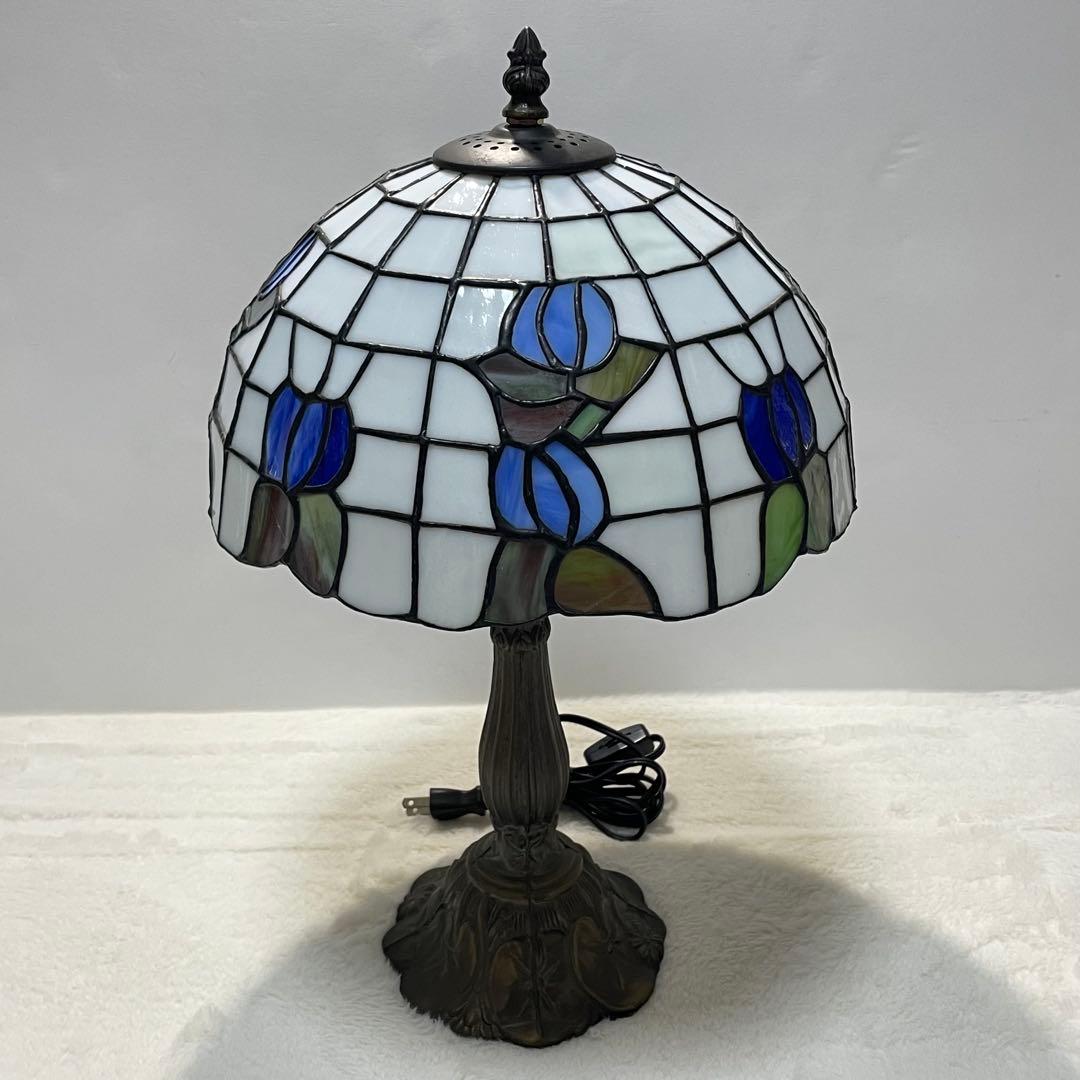 ステンドグラス ランプ 照明 アンティーク ヴィンテージ